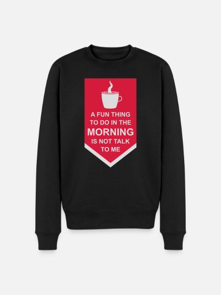 ne me parle pas - Pull Premium bio Homme - noir