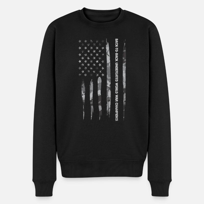 Back-To-Back Undefeated World Wa... - Pull Premium bio Homme - noir