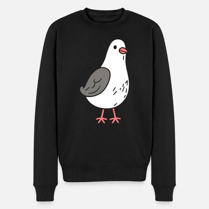 pigeon - Pull Premium bio Homme - noir