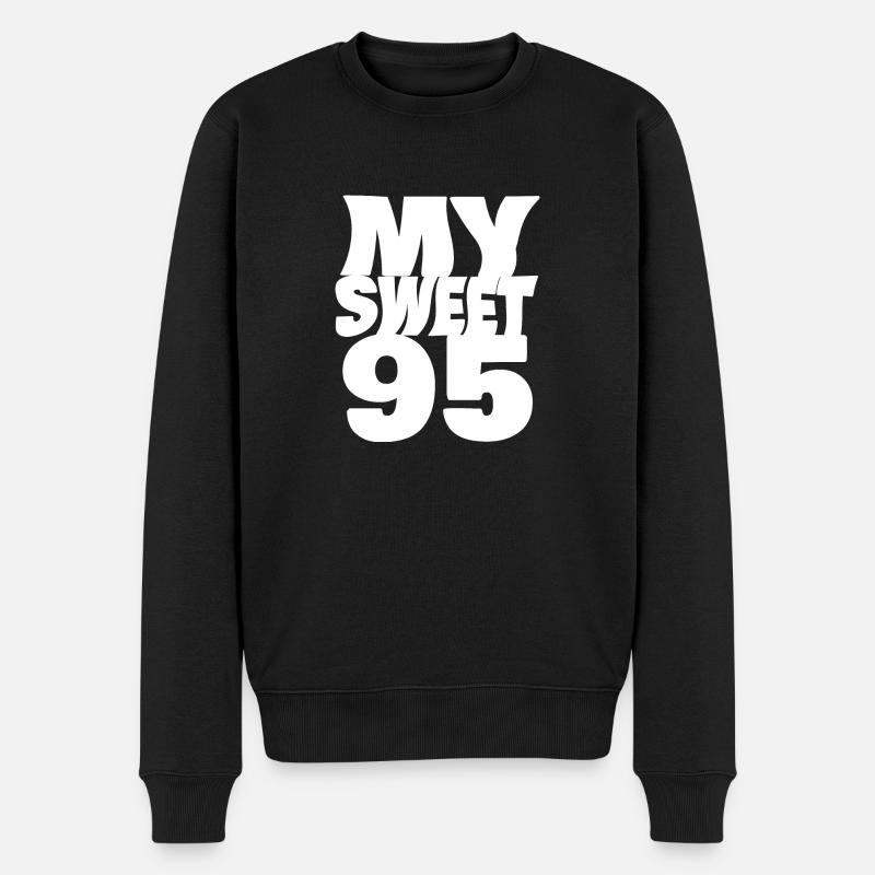 Süß 95 - Männer Premium Bio Pullover - Schwarz