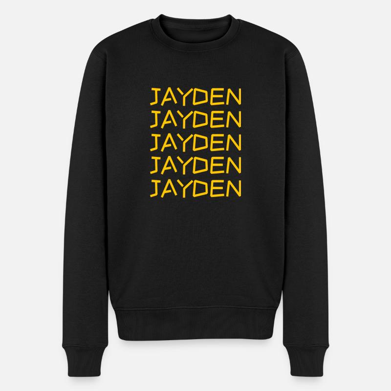 Jayden - Pull Premium bio Homme - noir