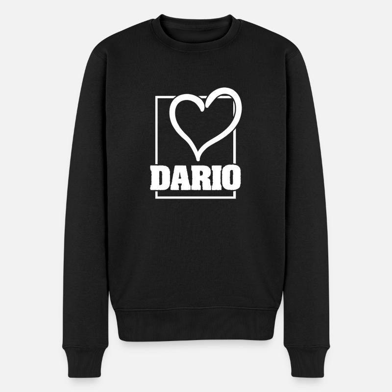 Dario - Pull Premium bio Homme - noir