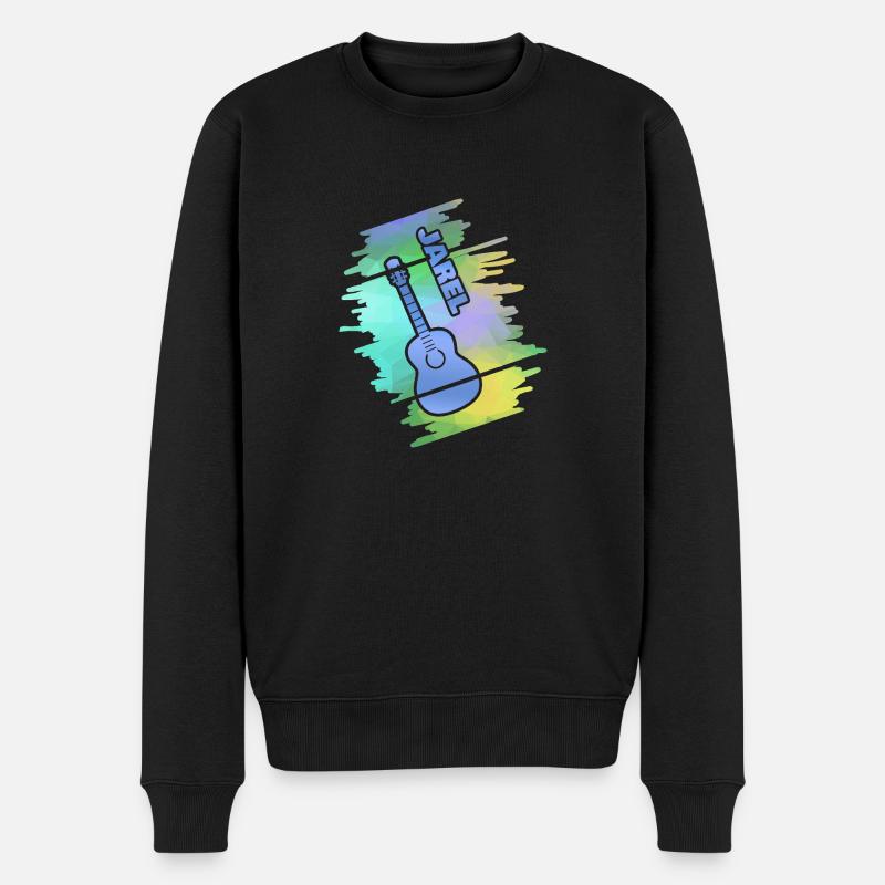 Jarel en tant que guitare - Pull Premium bio Homme - noir