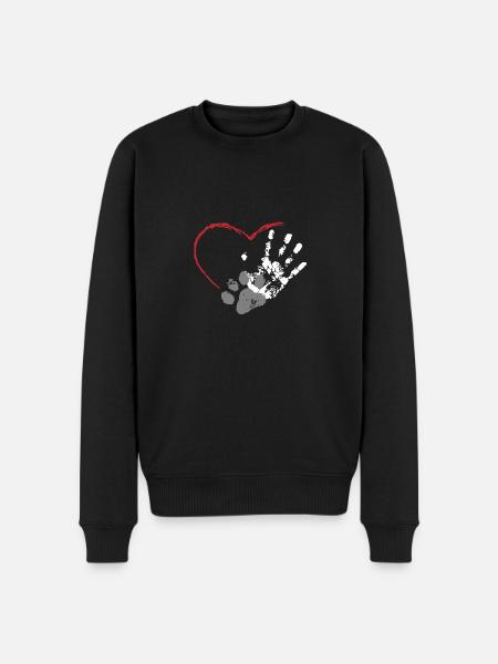 Dog owners - Men's Premium Organic Jumper - black