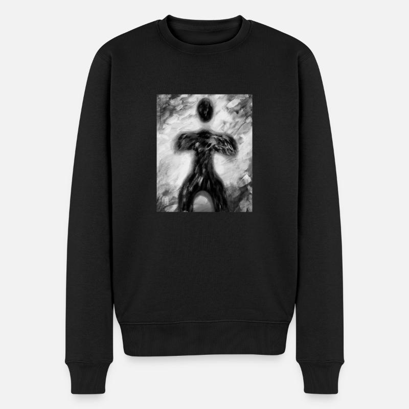 Soul - Männer Premium Bio Pullover - Schwarz