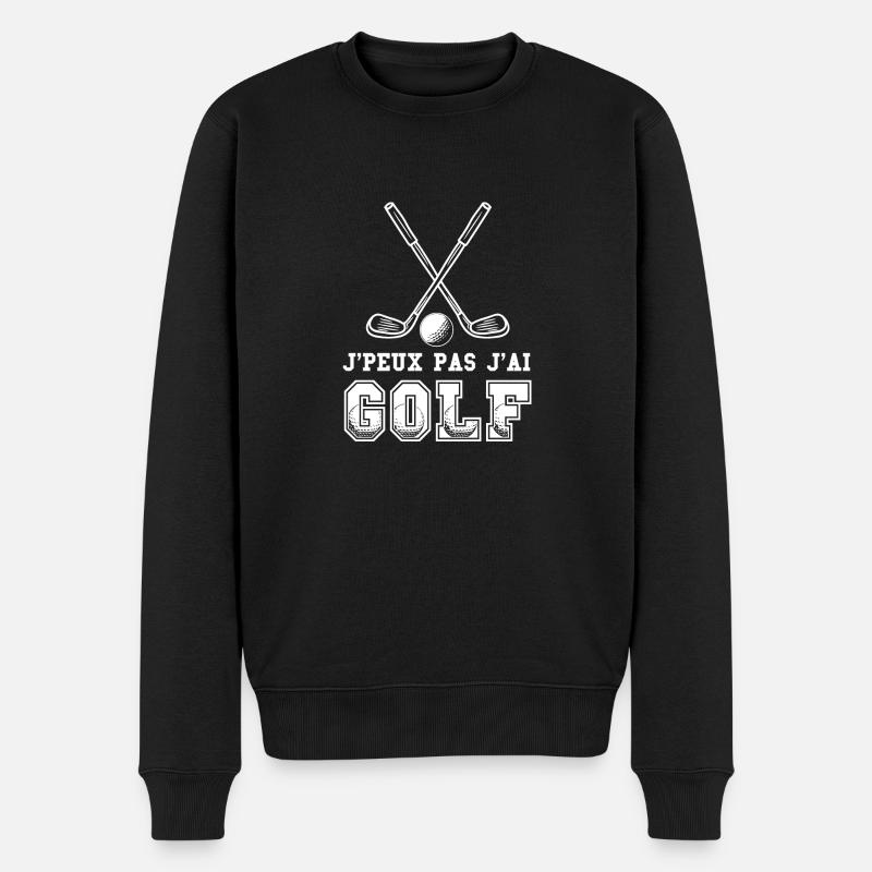 Golf 1 - Pull Premium bio Homme - noir