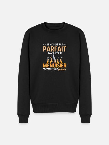 Menuisier parfait - Pull Premium bio Homme - noir