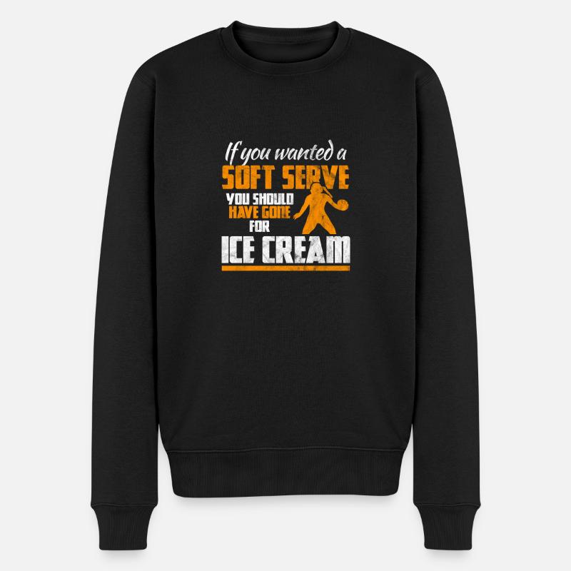 Volleyeur Servir dur - Pull Premium bio Homme - noir