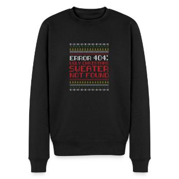 Noël 404 programmeurs / cadeaux - Pull Premium bio Homme - noir - Devant - Nico (187cm)