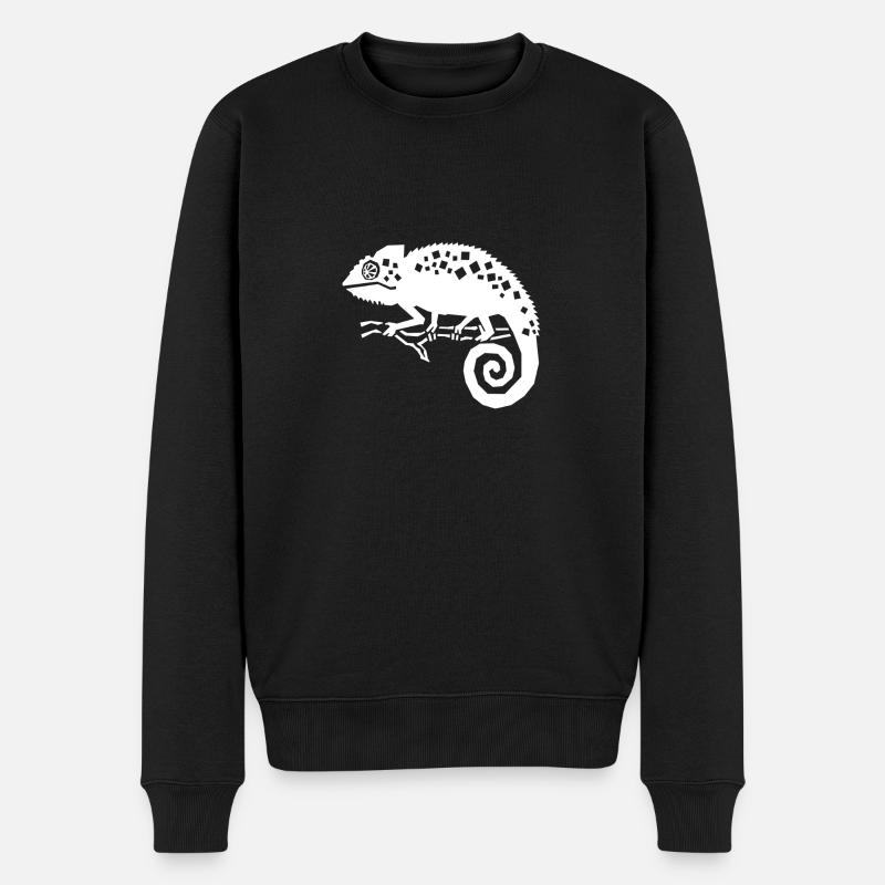 caméléon - Pull Premium bio Homme - noir