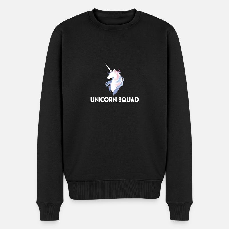 Unicorn Squad | Einhorn, Einhörner - Pull Premium bio Homme - noir