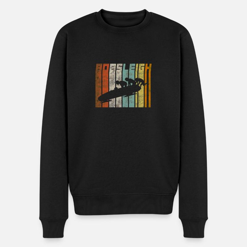Bob Bobsleigh rétro Bob - Pull Premium bio Homme - noir
