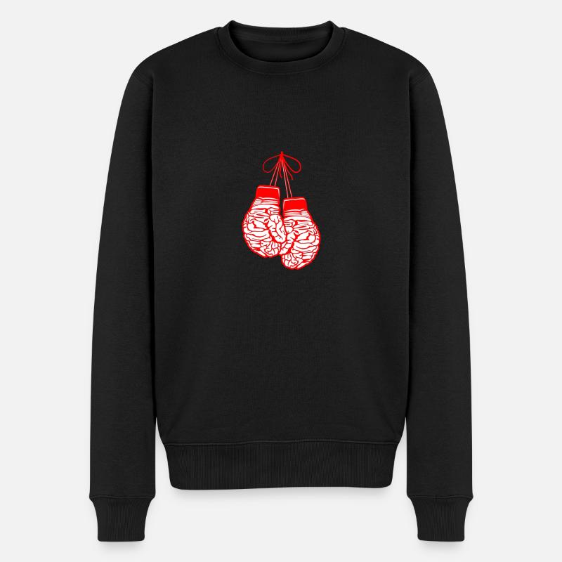 Gants du cerveau - Pull Premium bio Homme - noir