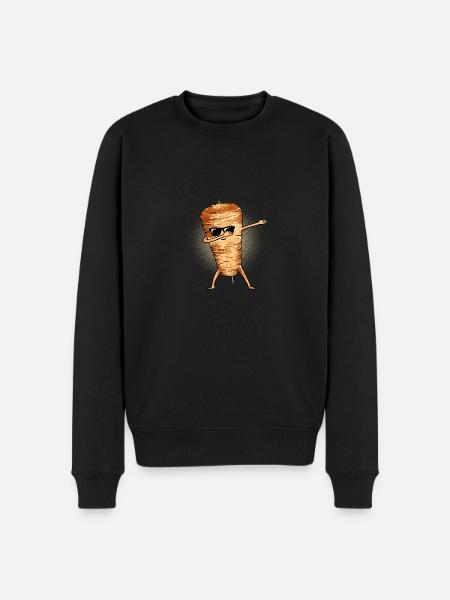 Dabbender brochette de kebab Dab - Pull Premium bio Homme - noir