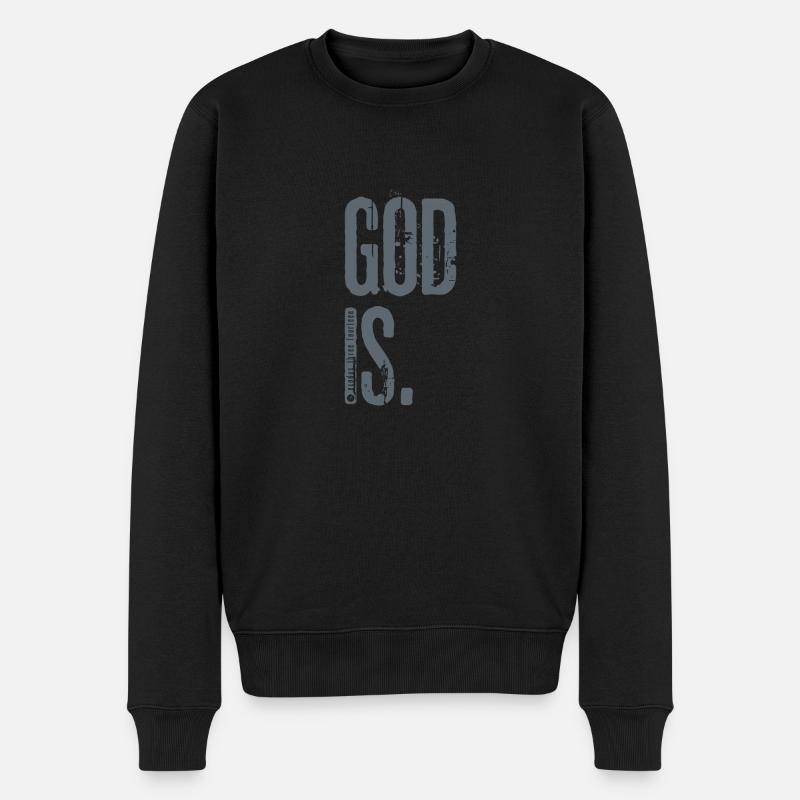 Dieu est. par JT4Christ - Pull Premium bio Homme - noir