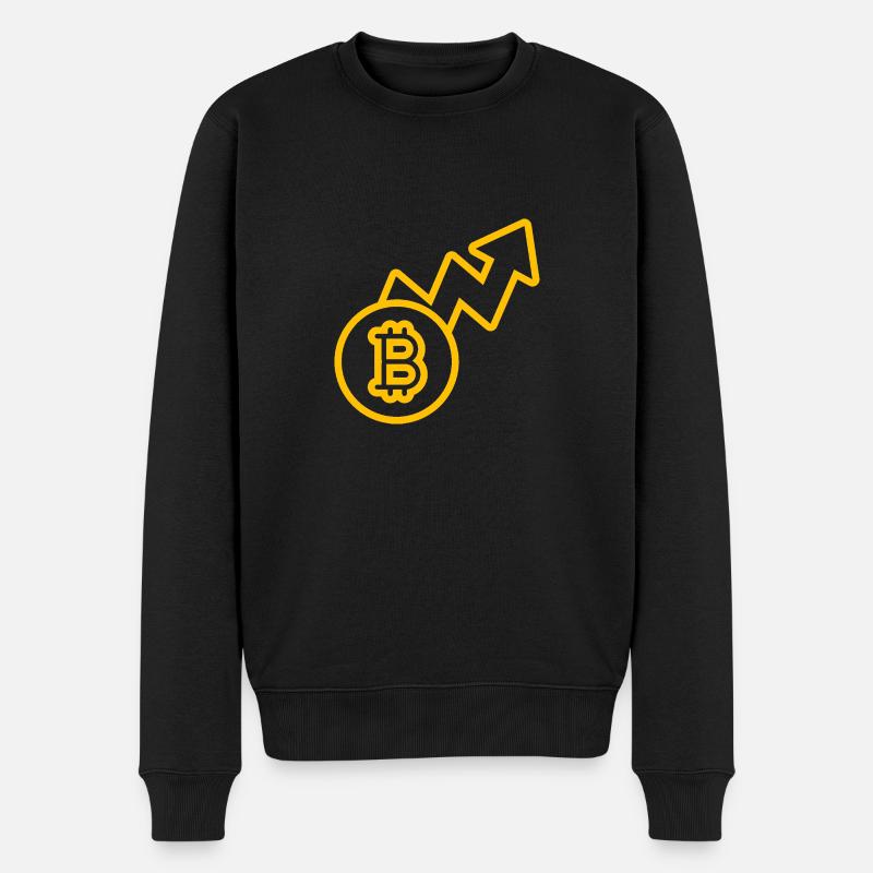 CRYPTO - Pull Premium bio Homme - noir