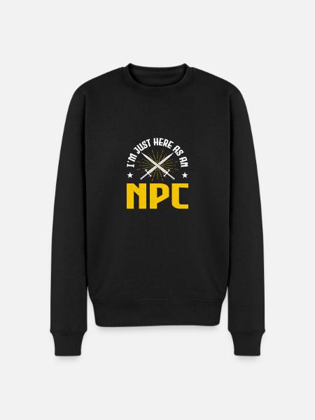 Fantasy role-playing games Larp Larping - Men's Premium Organic Jumper - black