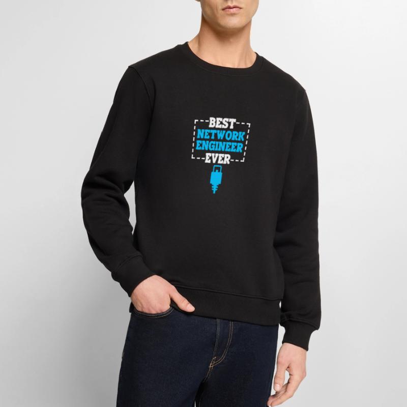 Computer Network Technology Network Engineer Men's Premium Organic Jumper