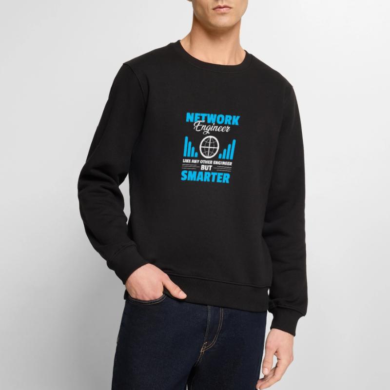 Computer Network Technology Network Engineer Men's Premium Organic Jumper