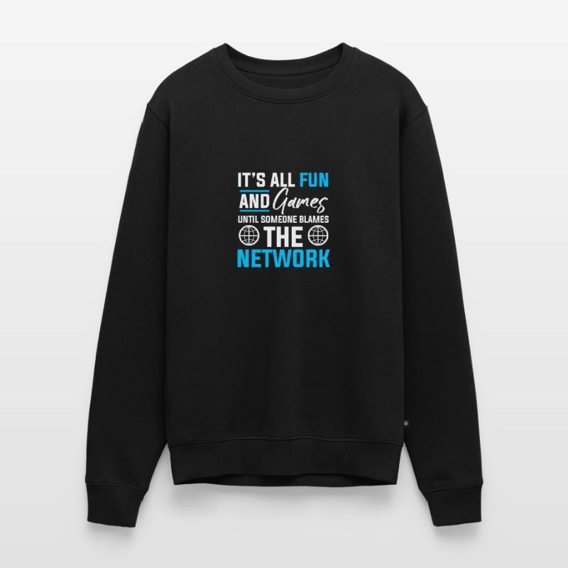 Computer Network Technology Network Engineer Men's Premium Organic Jumper