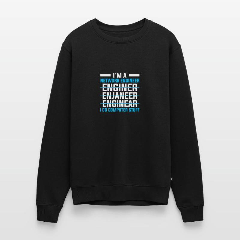 Computer Network Technology Network Engineer Men's Premium Organic Jumper
