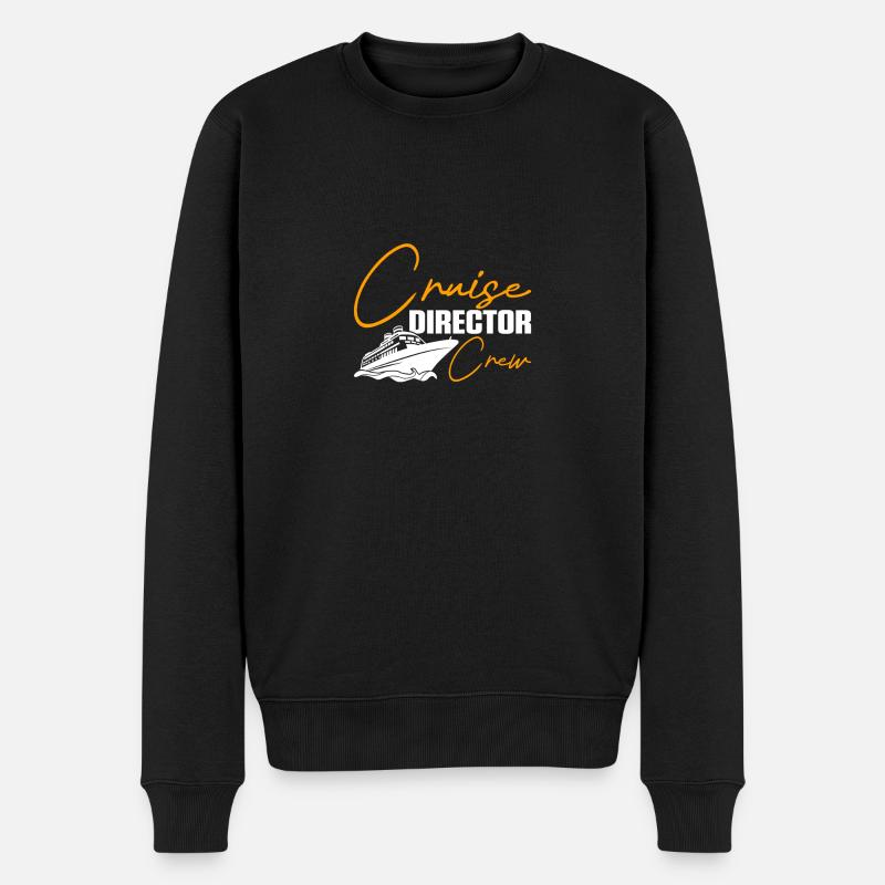 Kreuzfahrt-Direktor - Männer Premium Bio Pullover - Schwarz