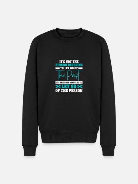 PTSD Awareness - Men's Premium Organic Jumper - black