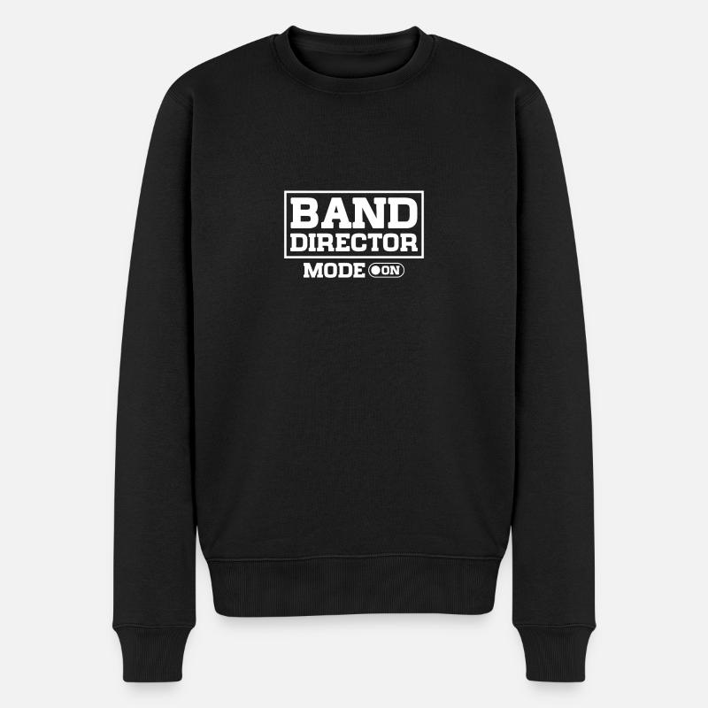 Kapellenlehrer Kapellmeister - Männer Premium Bio Pullover - Schwarz