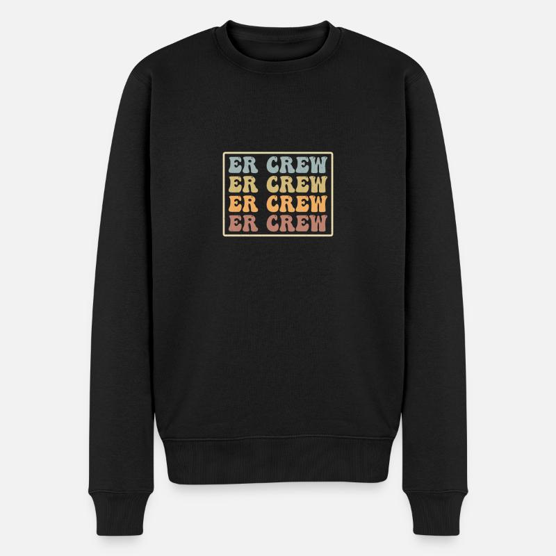 Infirmière à l’urgence - Pull Premium bio Homme - noir