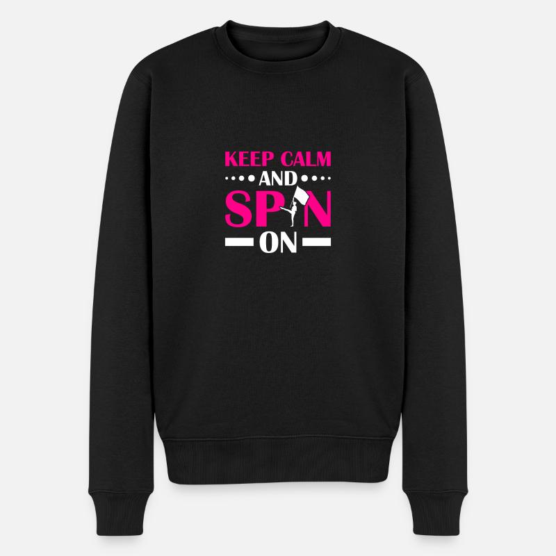 Farbengarde Farbengarde - Männer Premium Bio Pullover - Schwarz