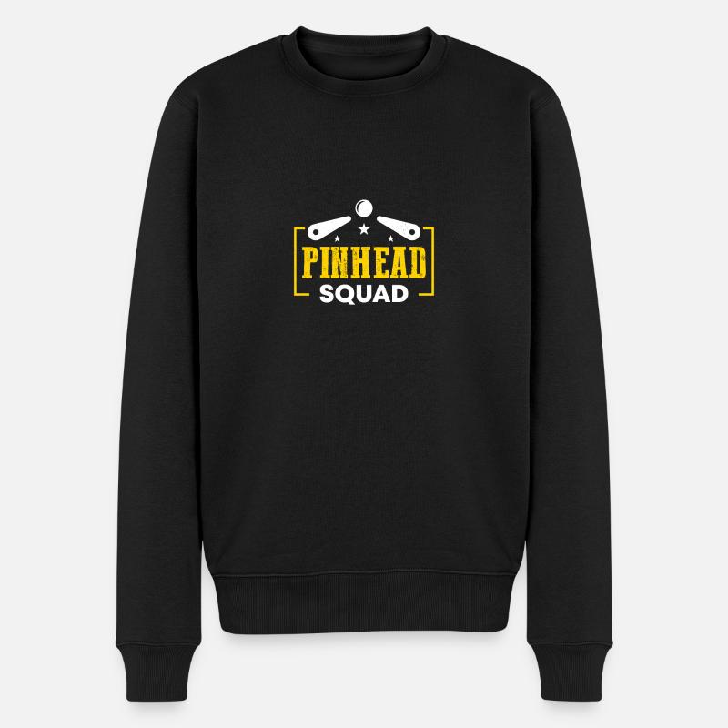 Joueur de flipper Flipper - Pull Premium bio Homme - noir
