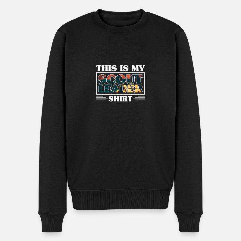 Chef scout - Pull Premium bio Homme - noir