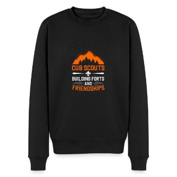 Scouting Scouts - Pull Premium bio Homme - noir - Devant - Nico (187cm)