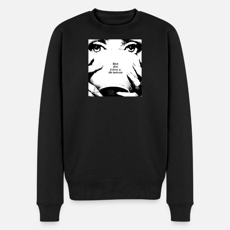 Drôle - Pull Premium bio Homme - noir