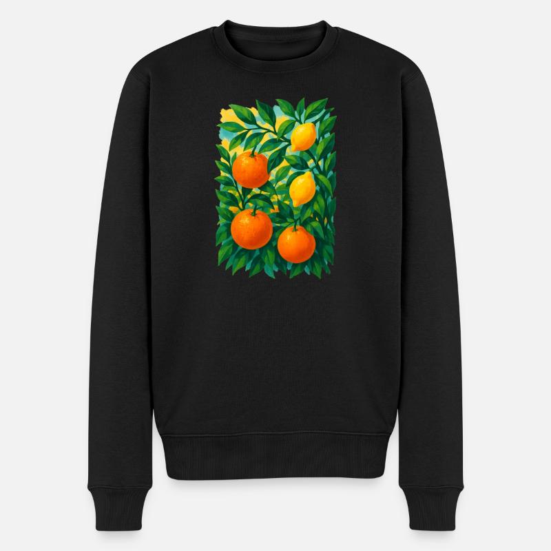 Rêve de Citrus Grove - Pull Premium bio Homme - noir