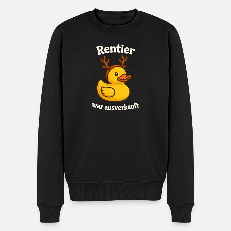 Le renne a été vendu - Pull Premium bio Homme - noir