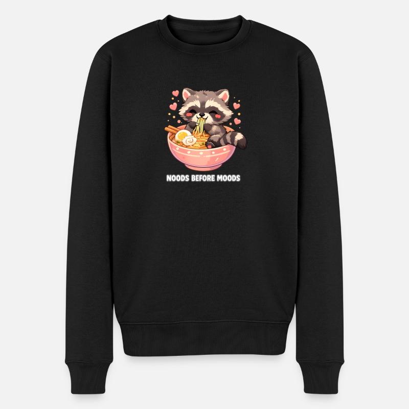 Ramen Raccoon - Pull Premium bio Homme - noir