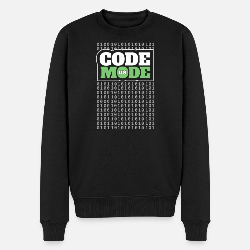 Codemodus An – Programmierung von Softwareentwickler Programmierer - Männer Premium Bio Pullover - Schwarz