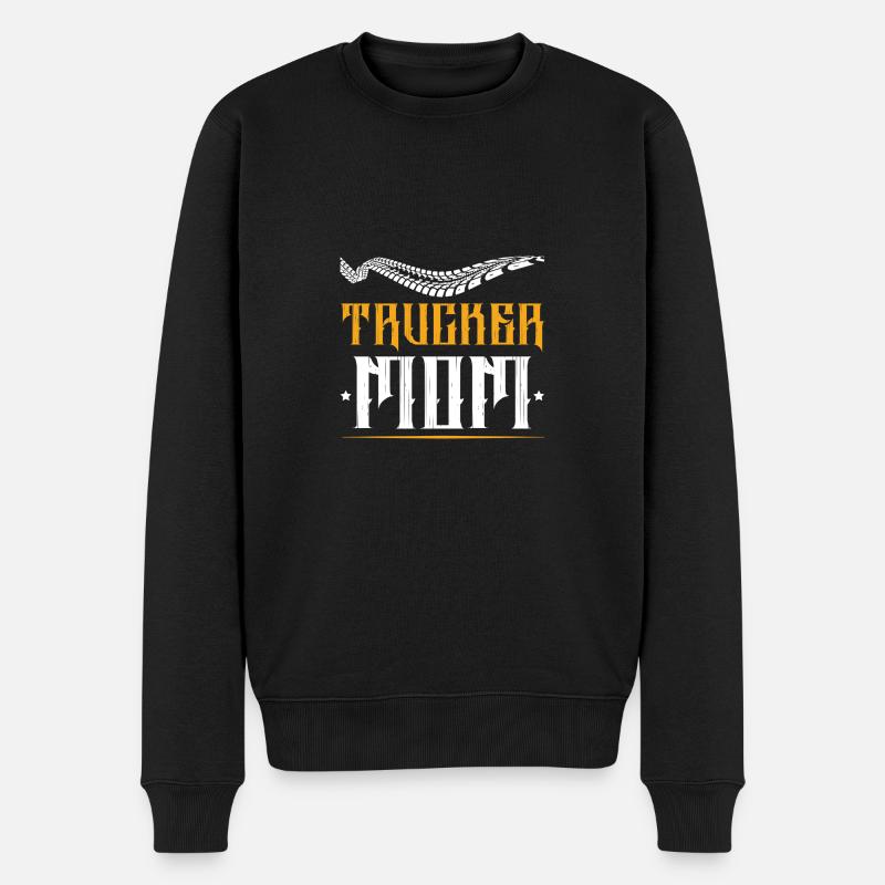 Citation d’une maman camionneuse - Pull Premium bio Homme - noir