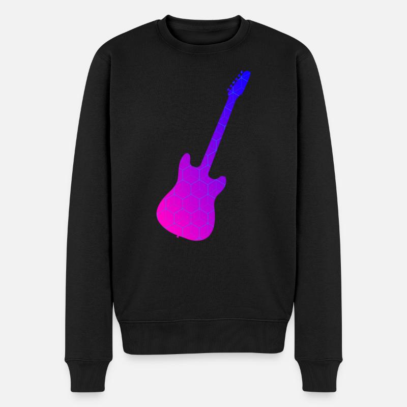 Guitariste Guitariste Hommes Guitariste Femmes - Pull Premium bio Homme - noir