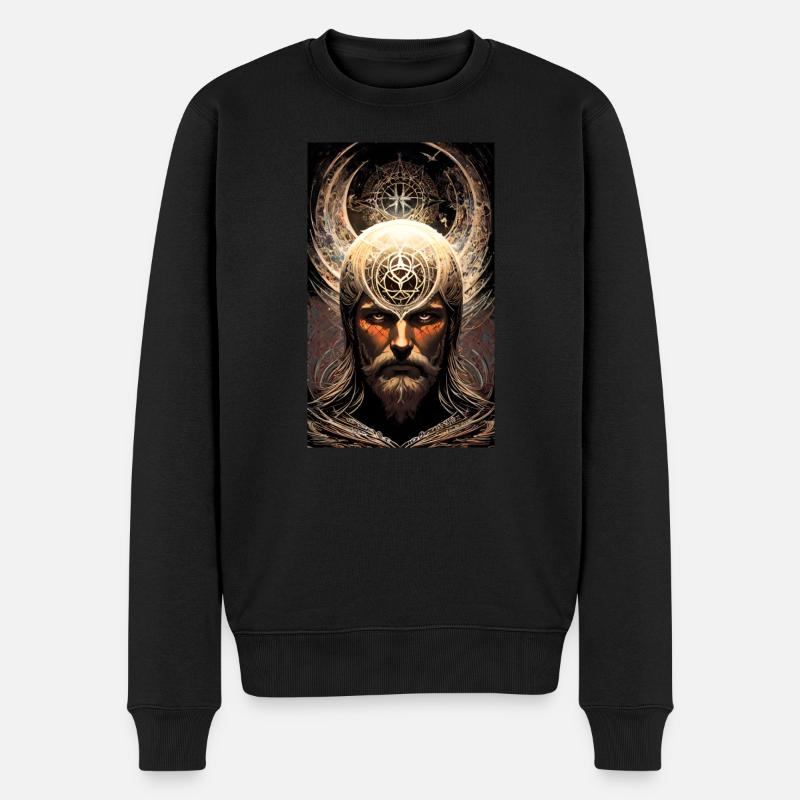 Symbole mystique | Mystérieux | Symbole - Pull Premium bio Homme - noir