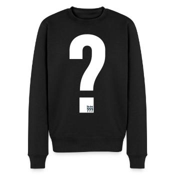 Die Drei ??? Kostüm Justus - Männer Premium Bio Pullover - Schwarz - Vorne - Nico (187cm)