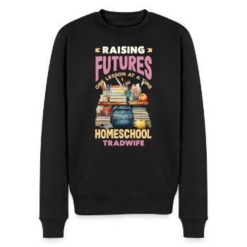 Sip Back Relax and Spice It Up Margarita Mode On - Männer Premium Bio Pullover - Schwarz - Vorne - Nico (187cm)