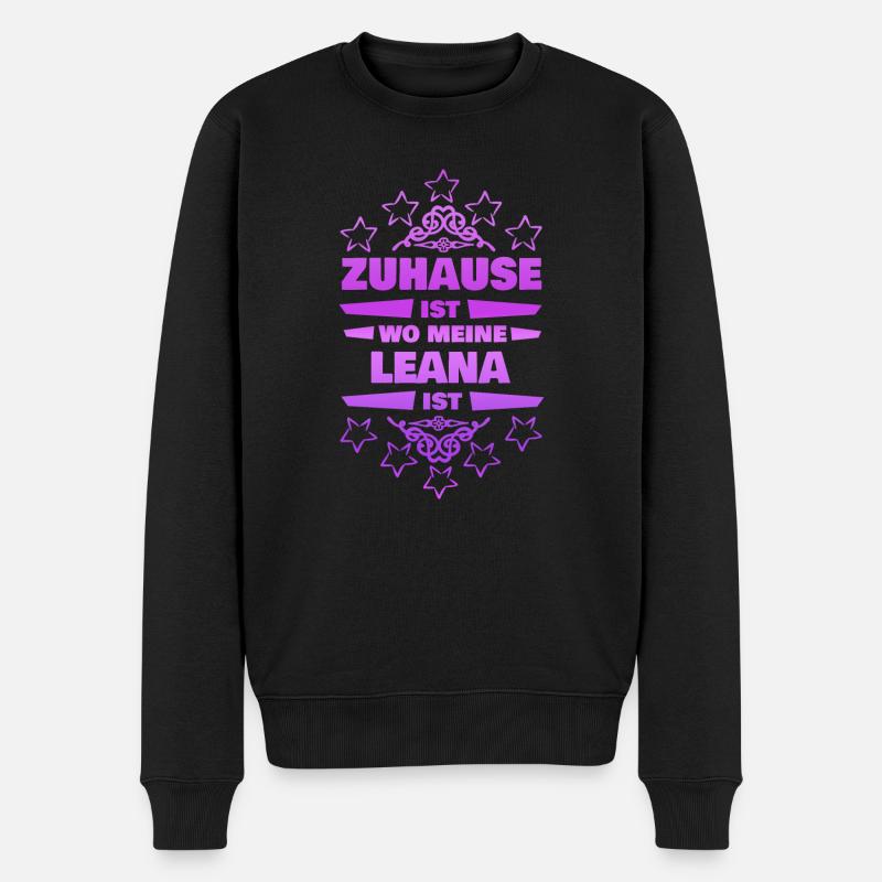 Cadeau pour Leana - Pull Premium bio Homme - noir