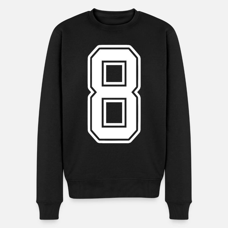 8 - Pull Premium bio Homme - noir