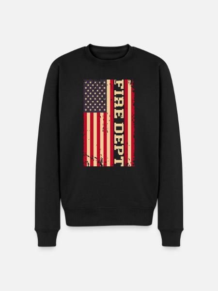 Fire brigade - Men's Premium Organic Jumper - black