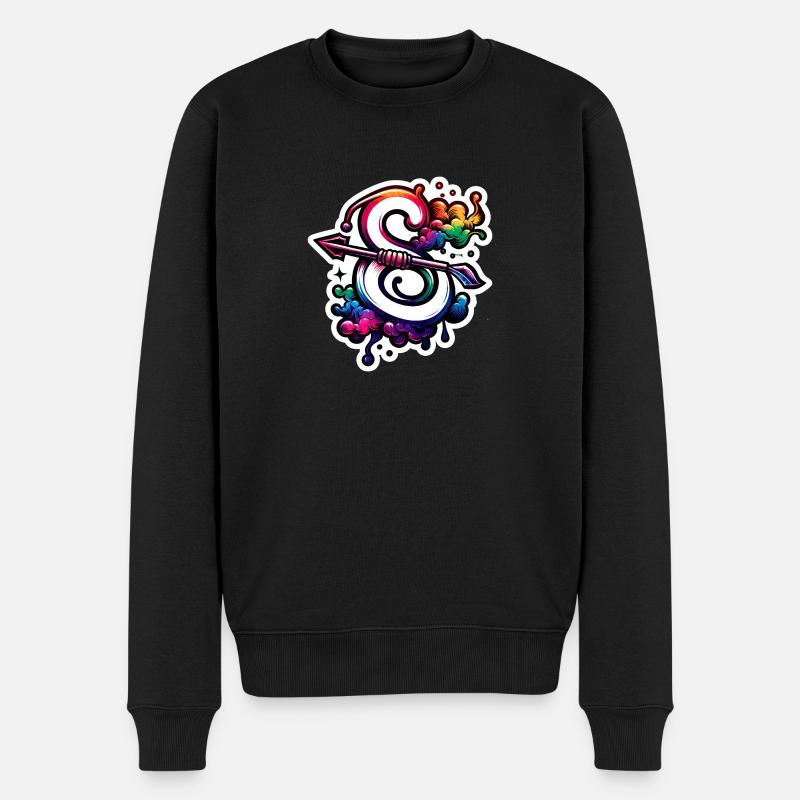 Zodiac: Schütze - Männer Premium Bio Pullover - Schwarz