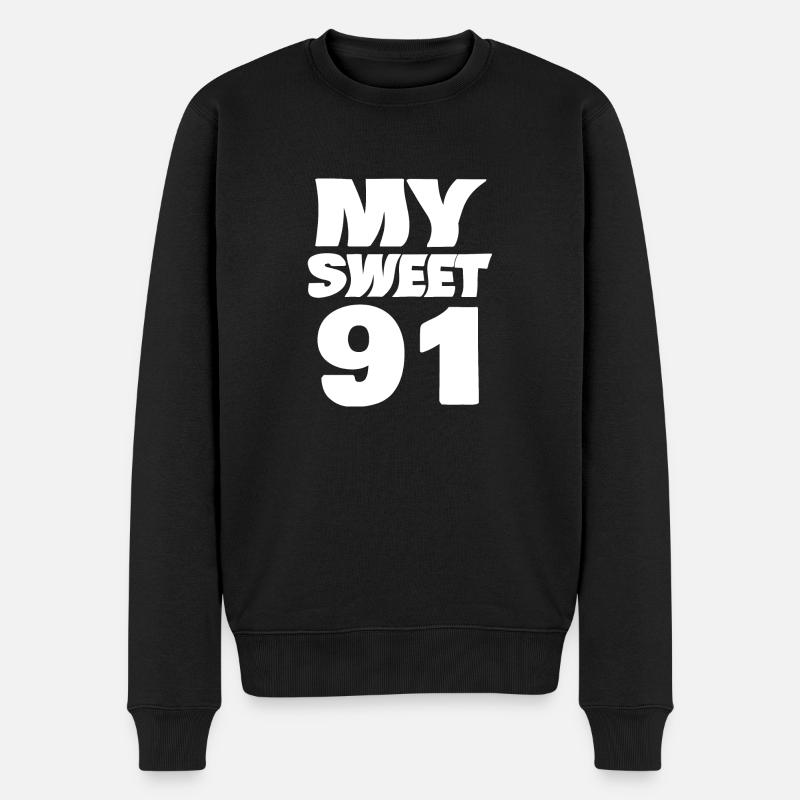 91 - Pull Premium bio Homme - noir