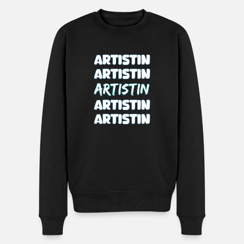Cadeau pour l’artiste - Pull Premium bio Homme - noir