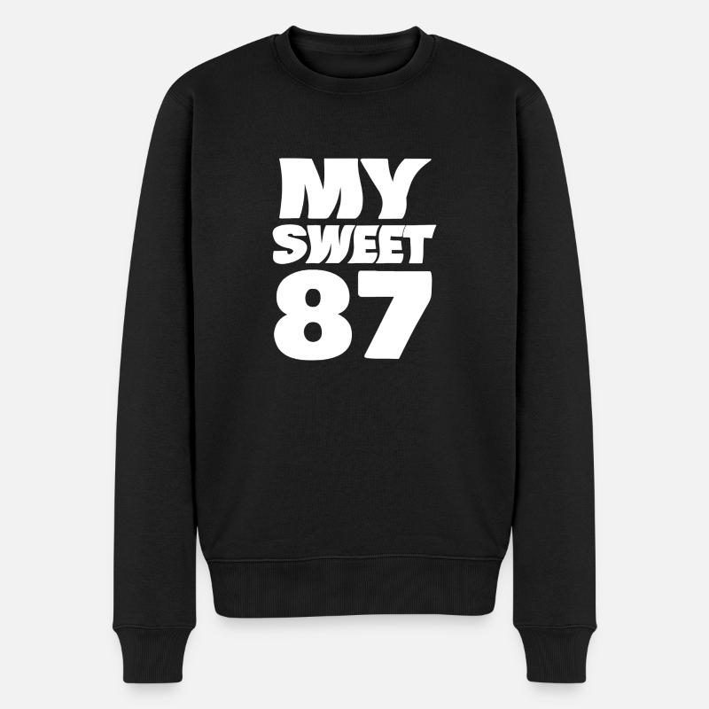 Âge 87 - Pull Premium bio Homme - noir